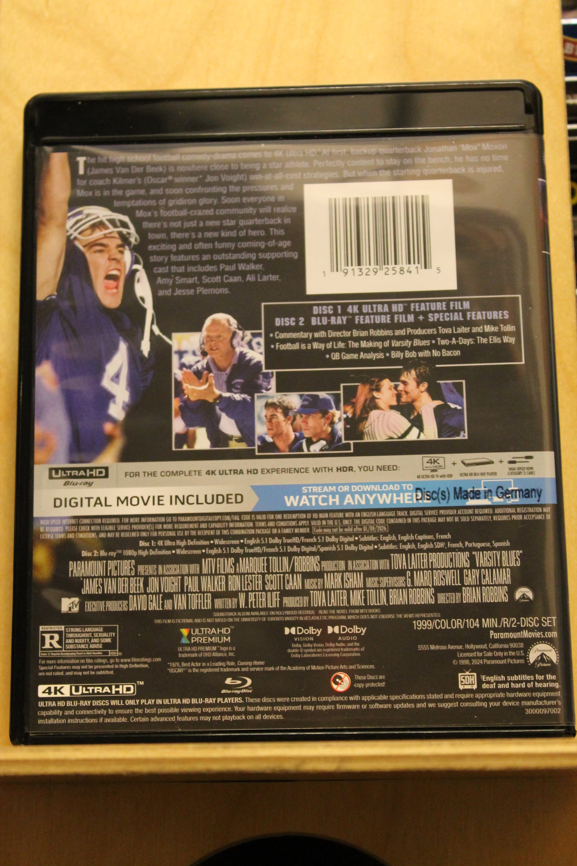 Varsity Blues 4K UHD