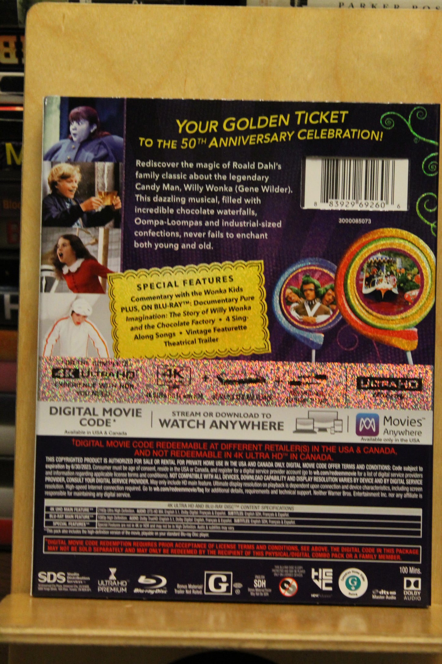 Willy Wonka & the Chocolate Factory 4K UHD