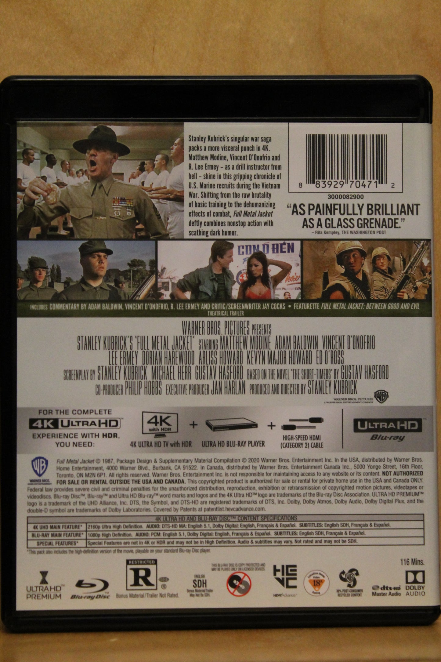Full Metal Jacket 4K UHD