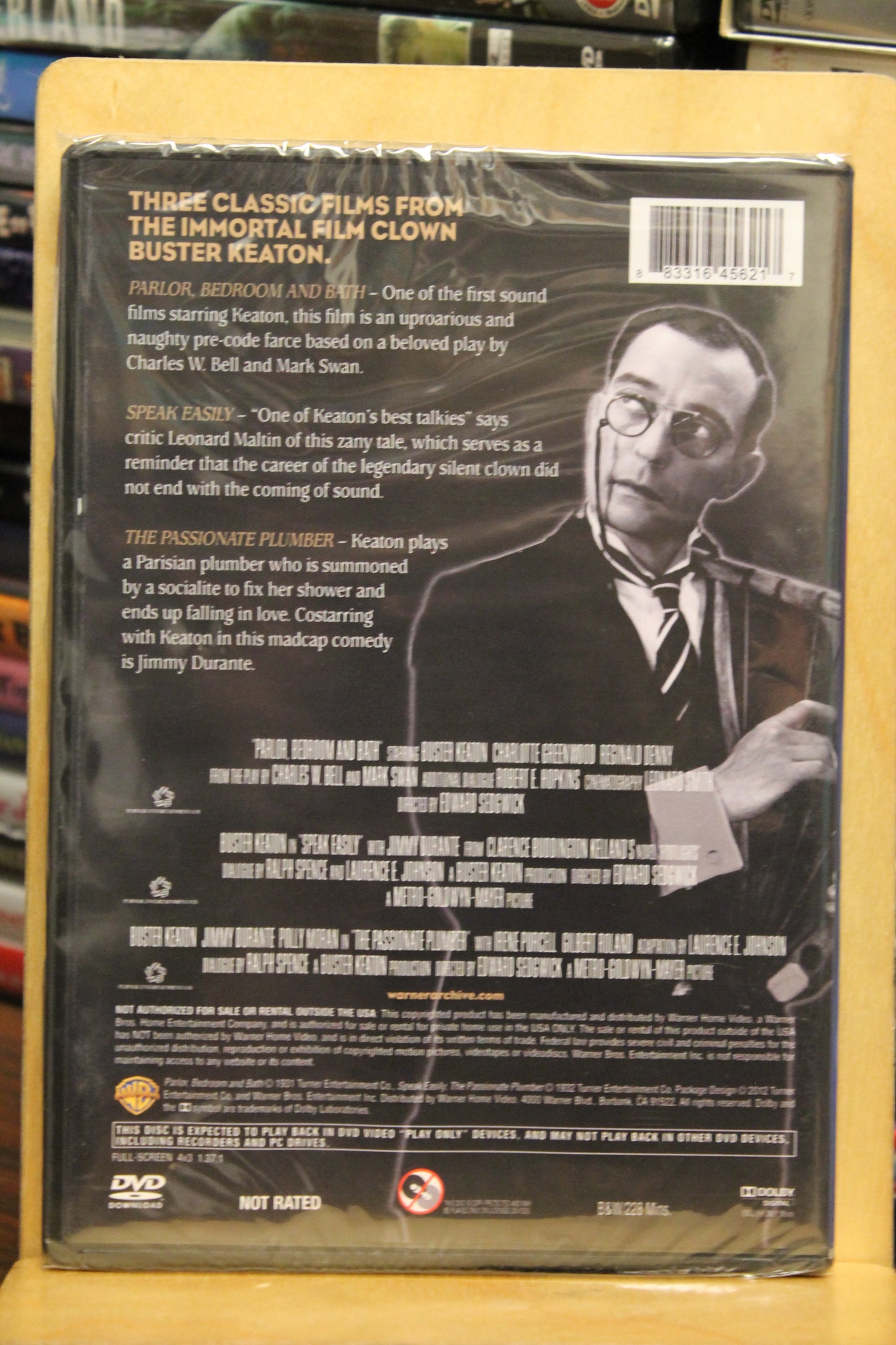 Parlor, Bedroom and Bath DVD