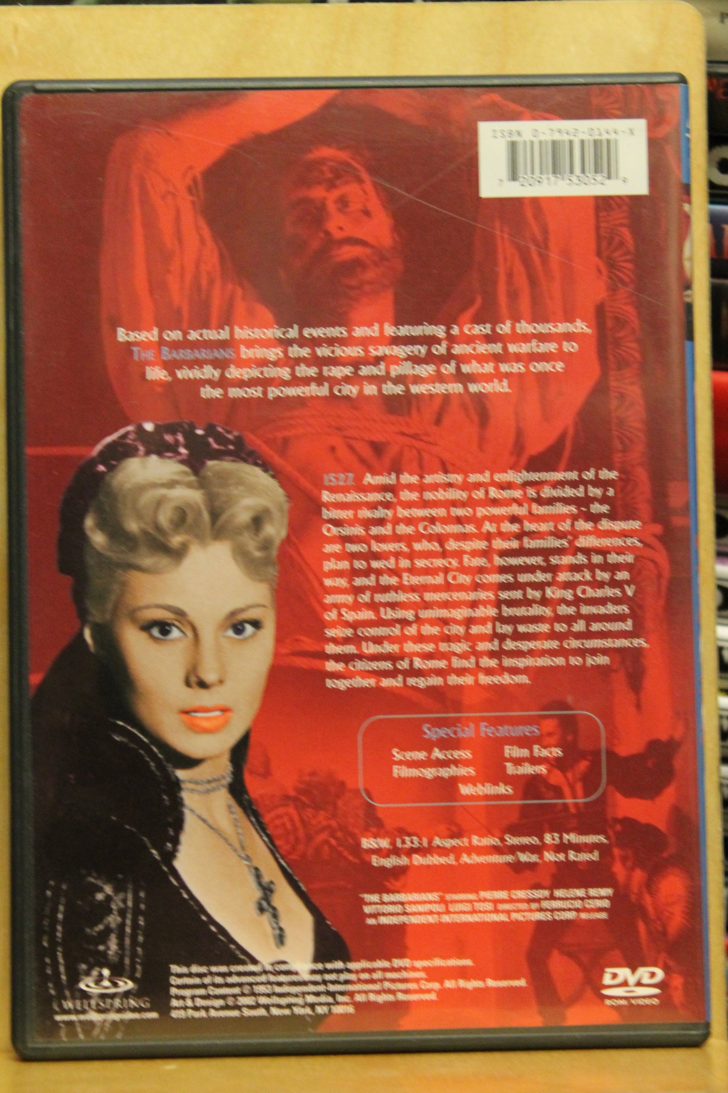 The Barbarians DVD