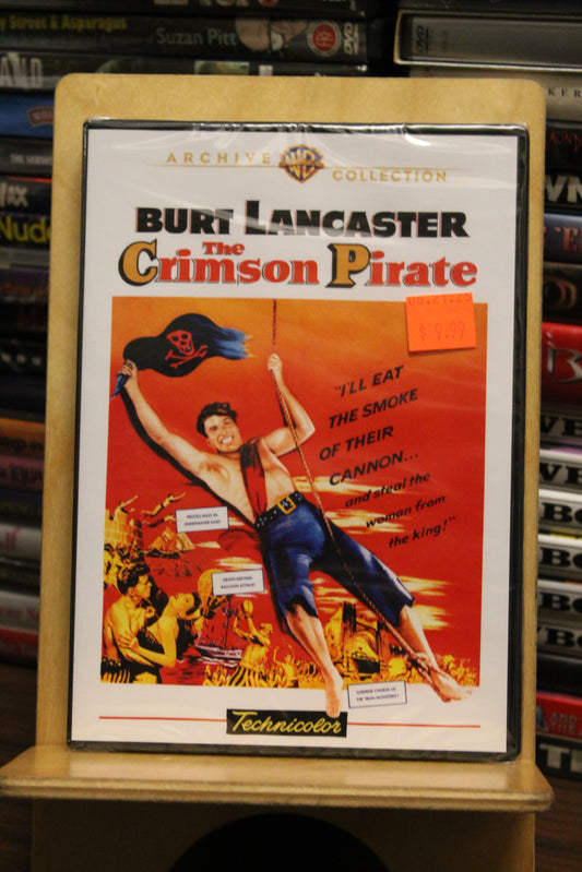 The Crimson Pirate DVD