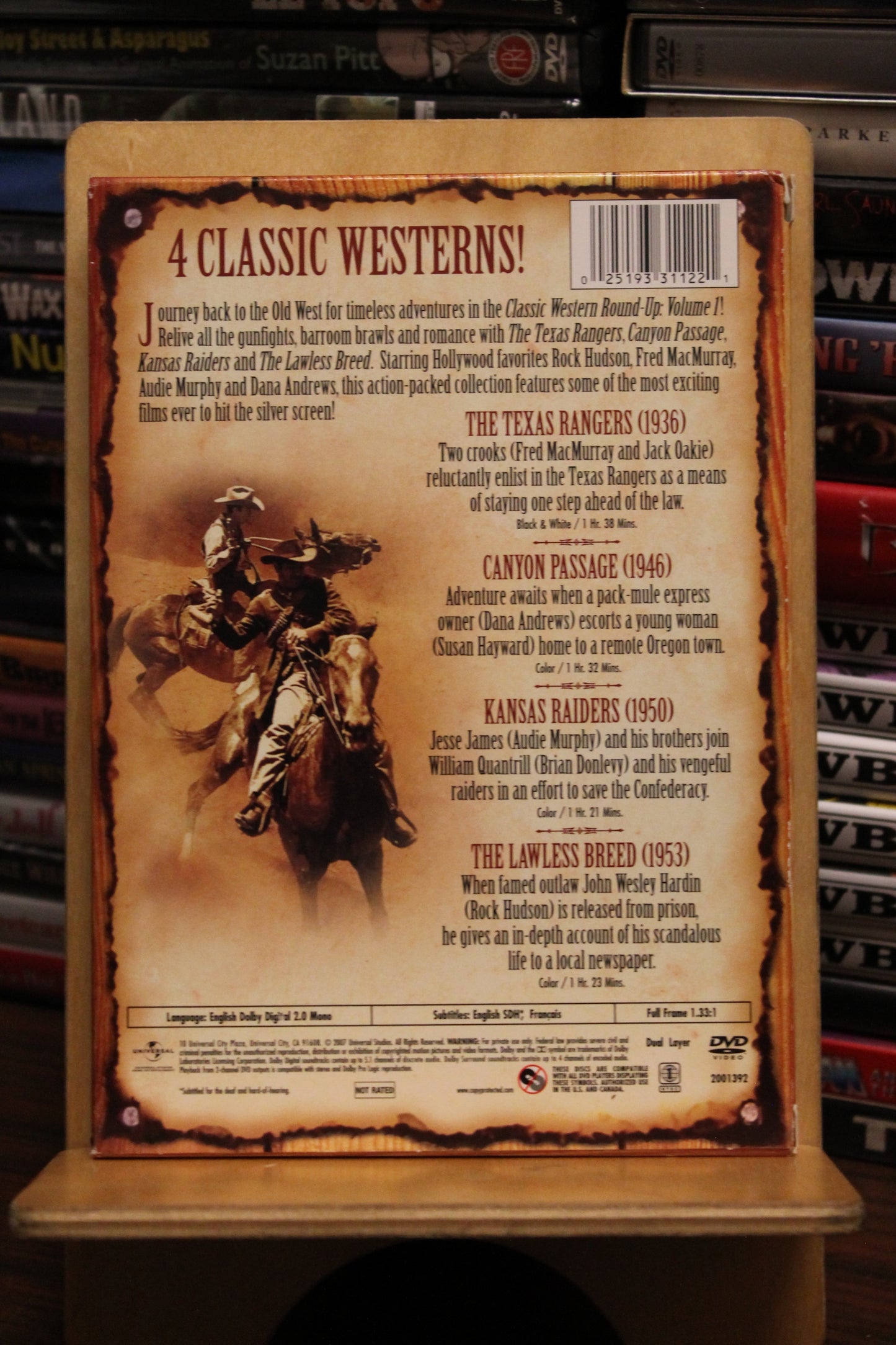 The Texas Rangers DVD