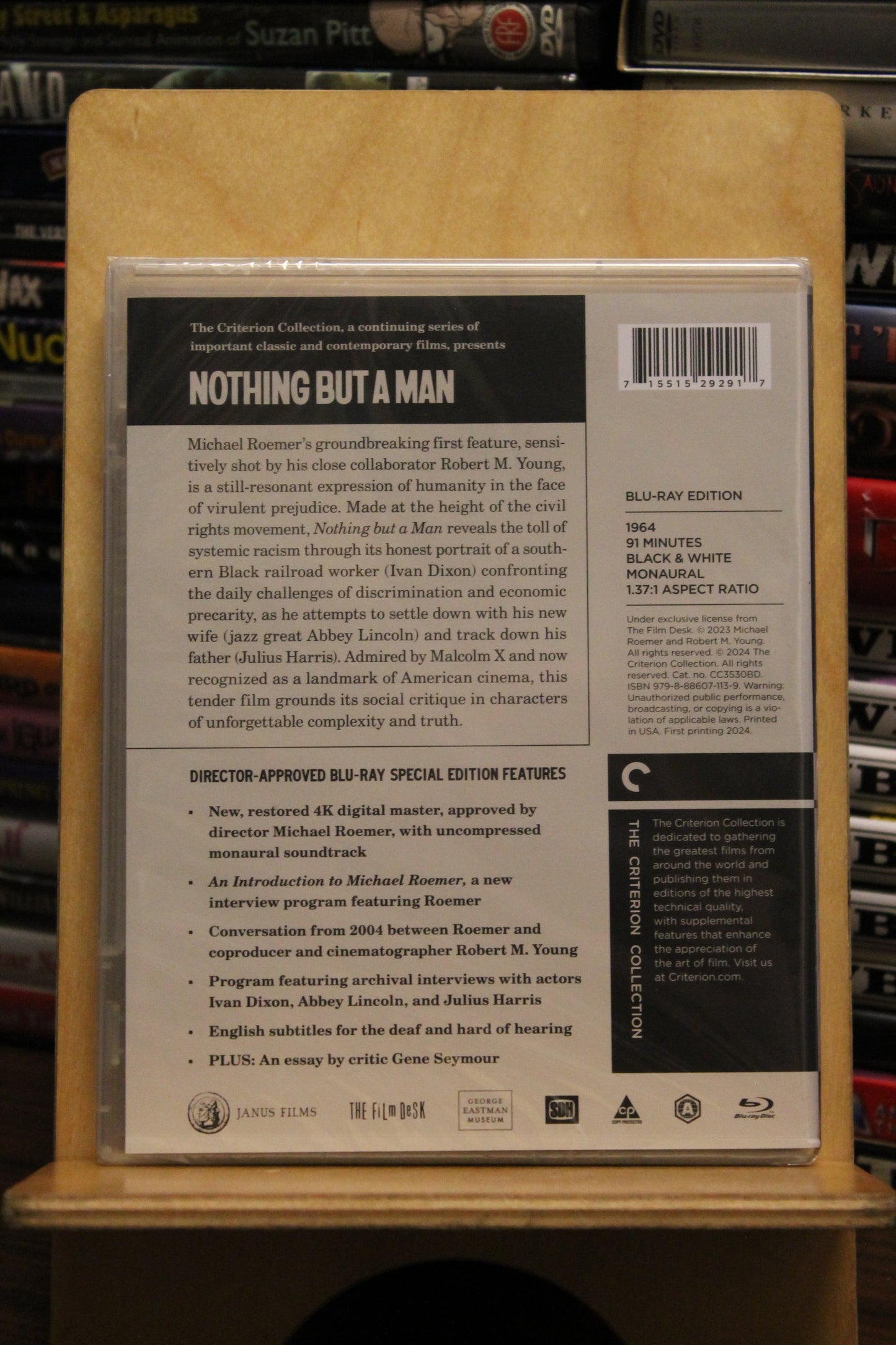 Nothing But a Man Blu-ray