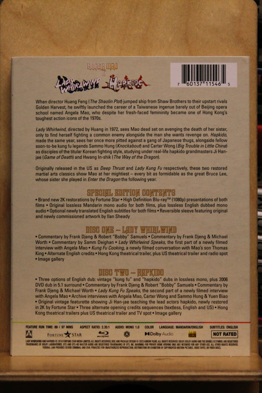 Lady Whirlwind Blu-ray