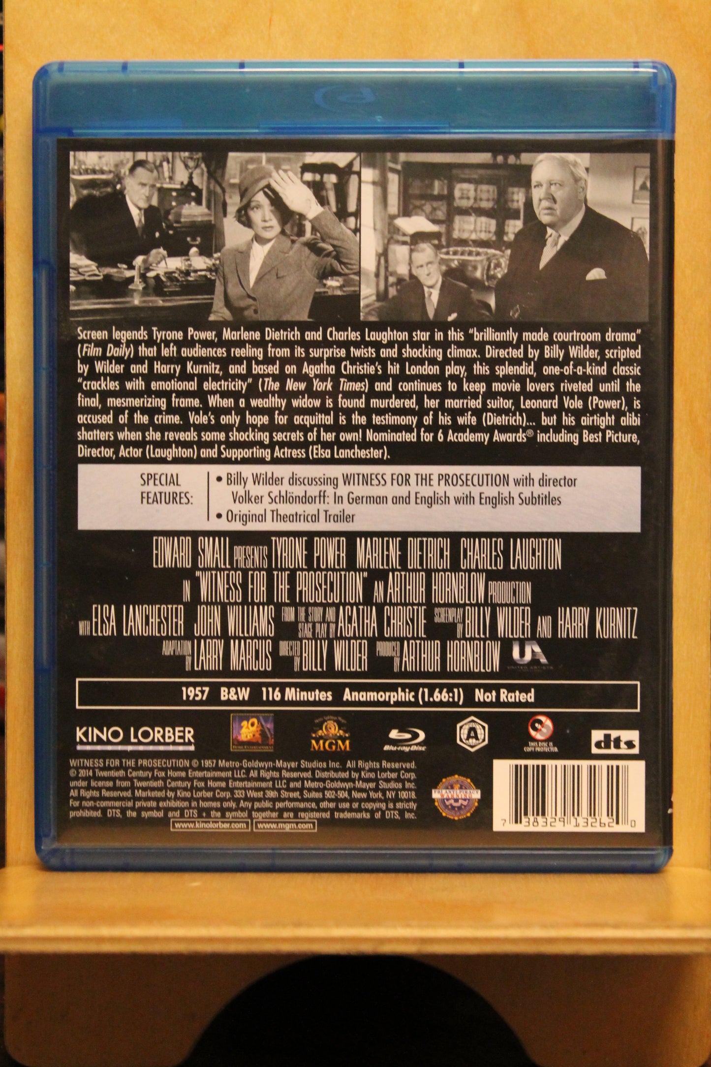 Witness for the Prosecution Blu-ray