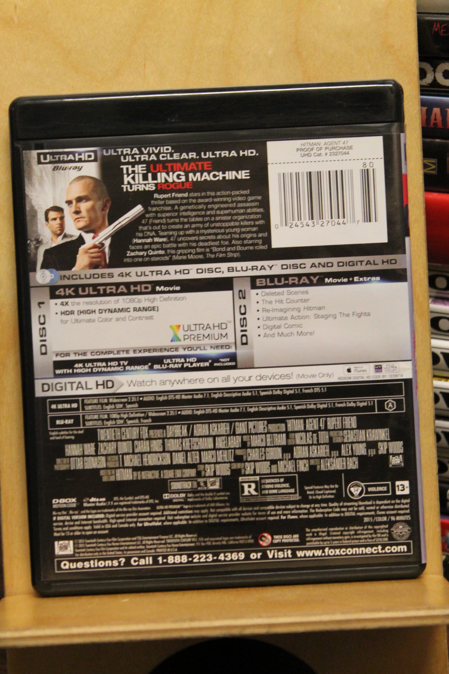 Hitman: Agent 47 4K UHD