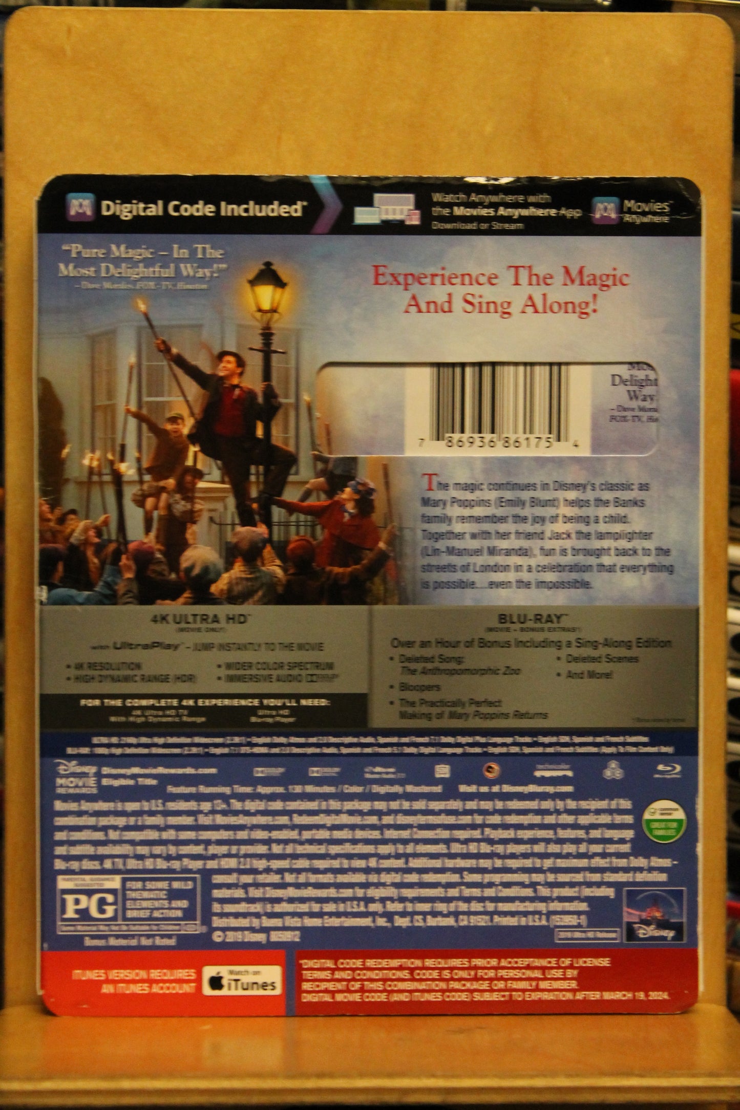 Mary Poppins Returns 4K UHD
