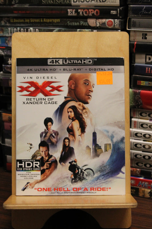 xXx: Return of Xander Cage 4K UHD
