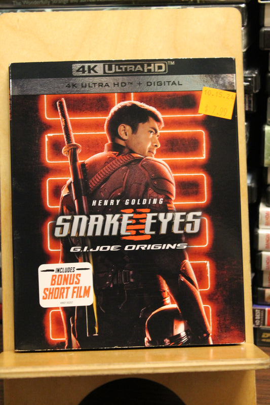 Snake Eyes: G.I. Joe Origins 4K UHD