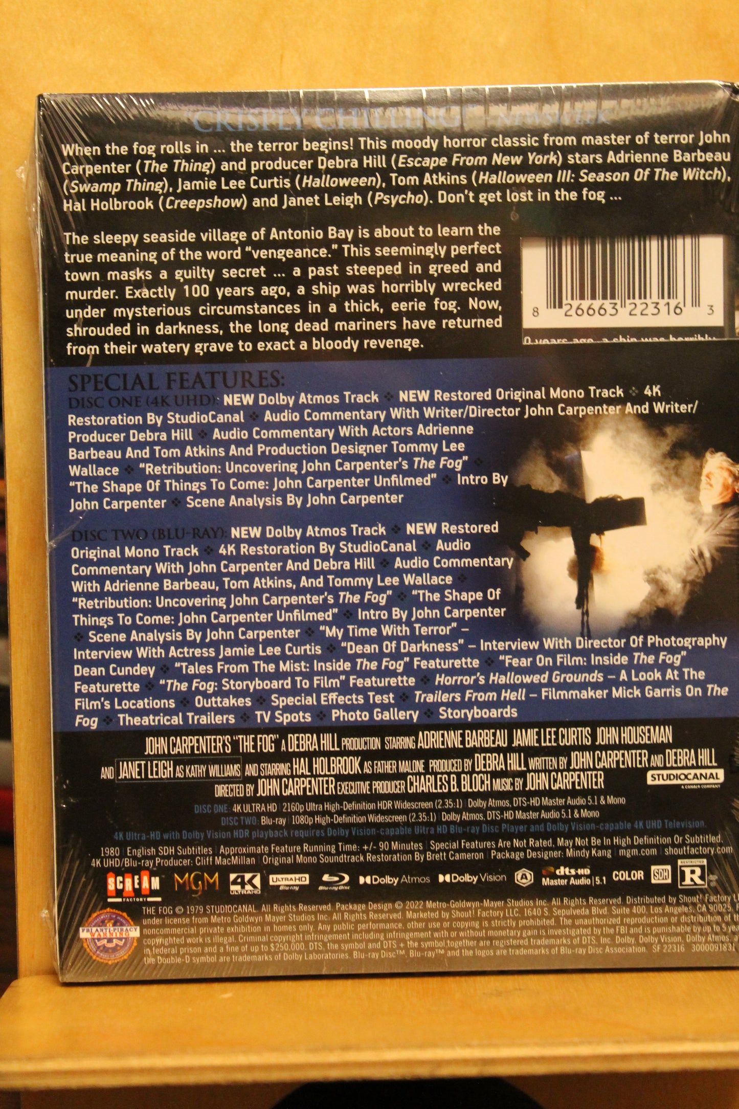 The Fog Blu-ray