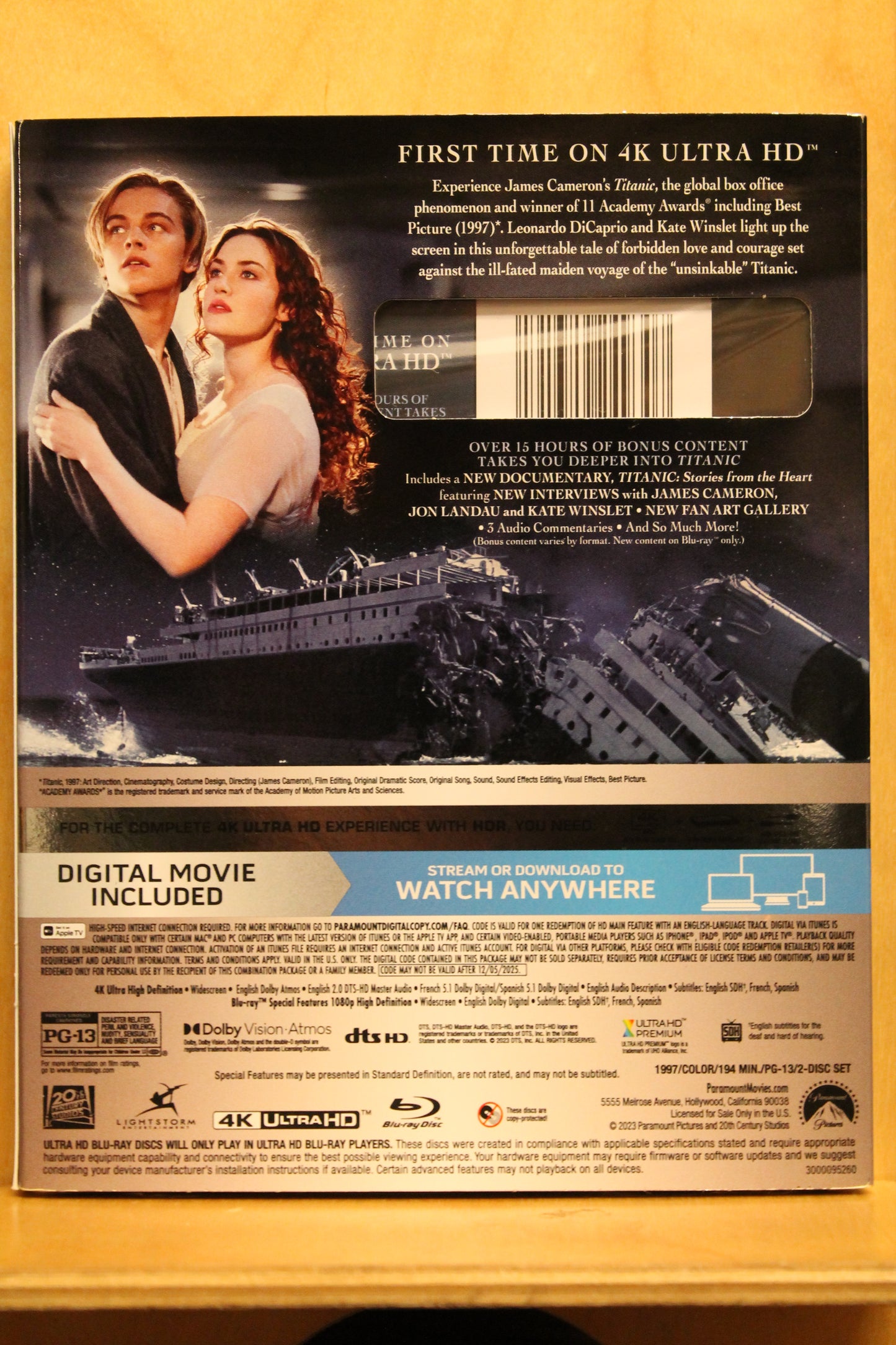 Titanic 4K UHD