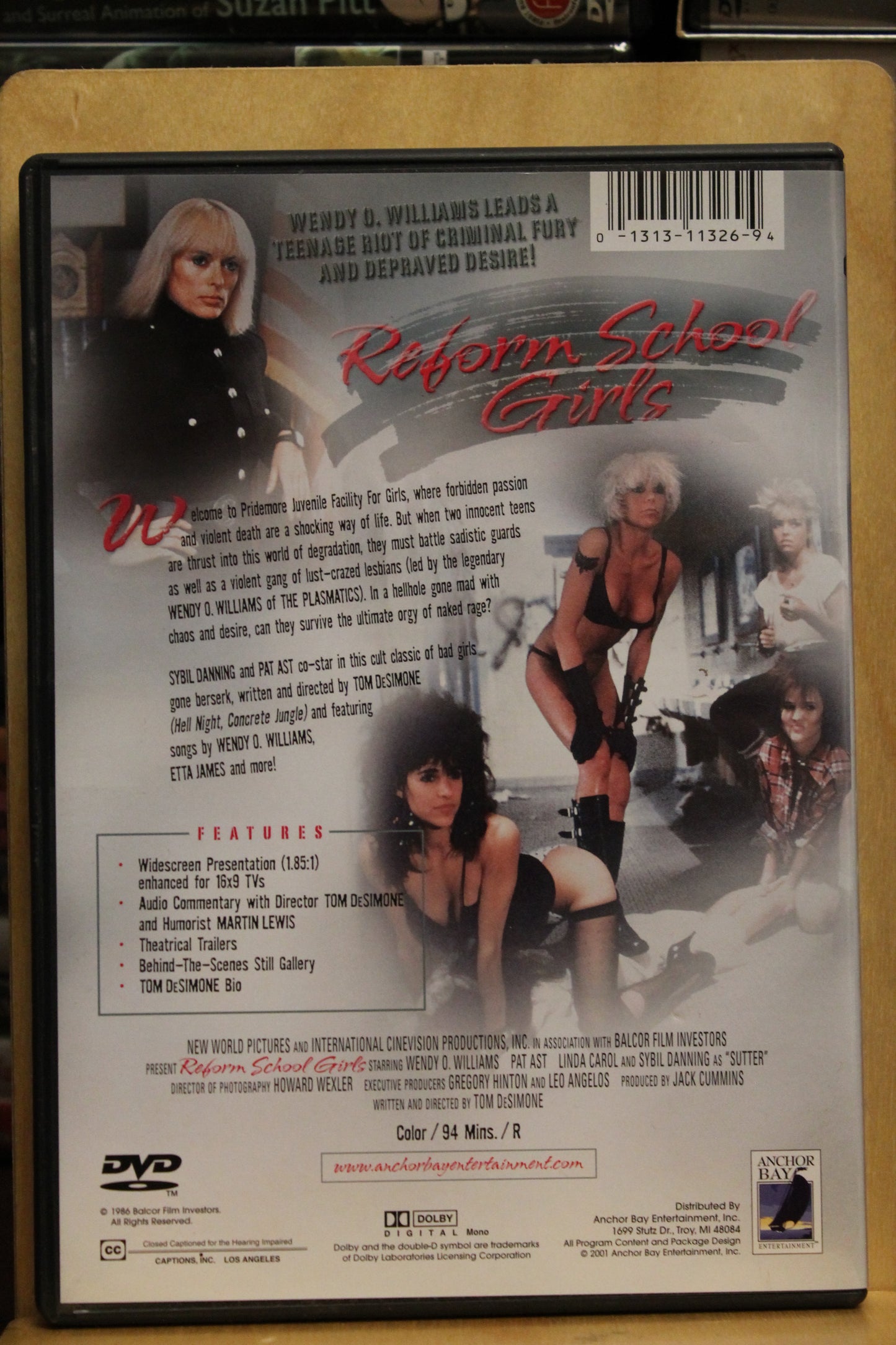 Reform School Girls DVD