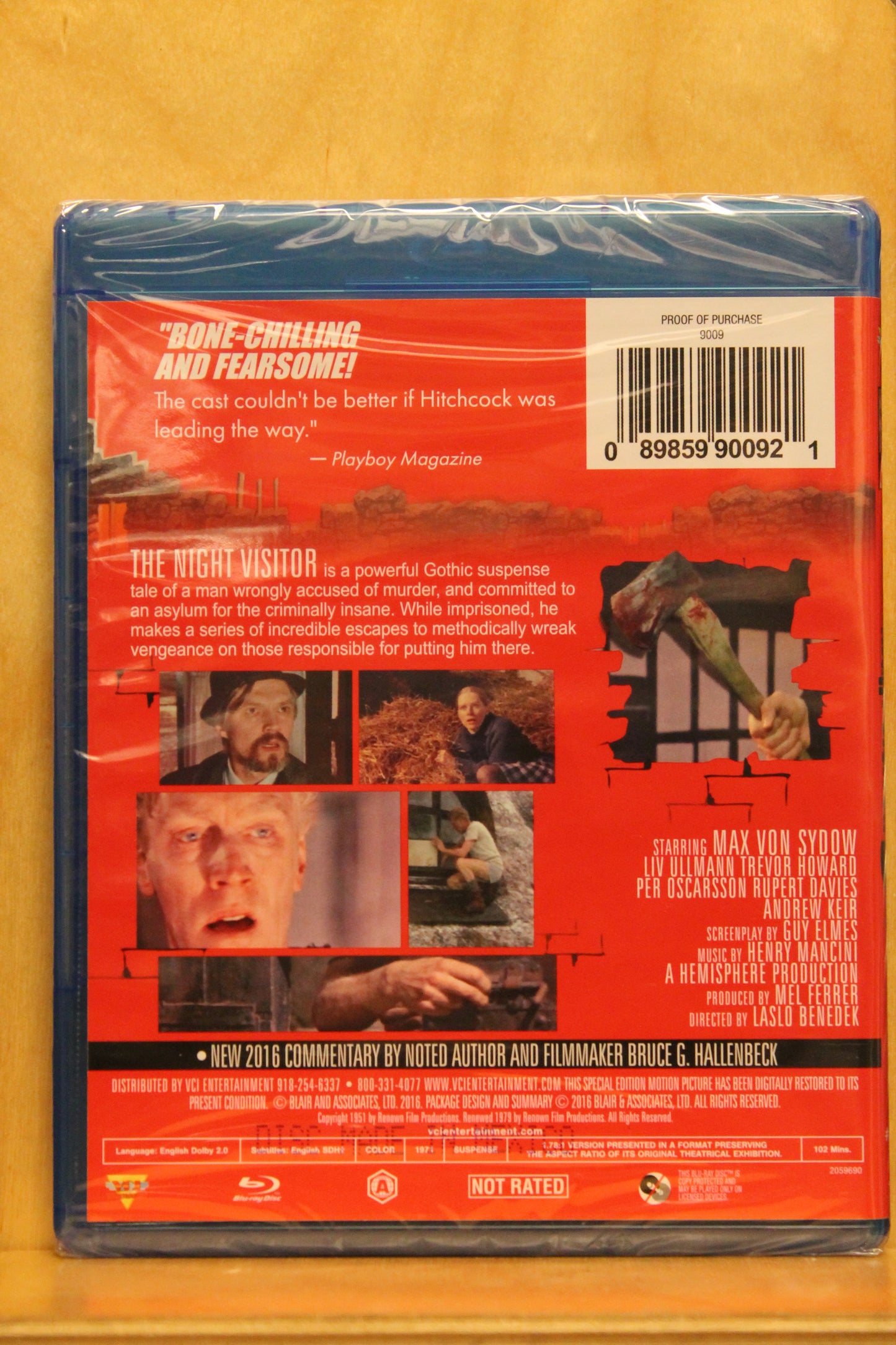 The Night Visitor Blu-ray