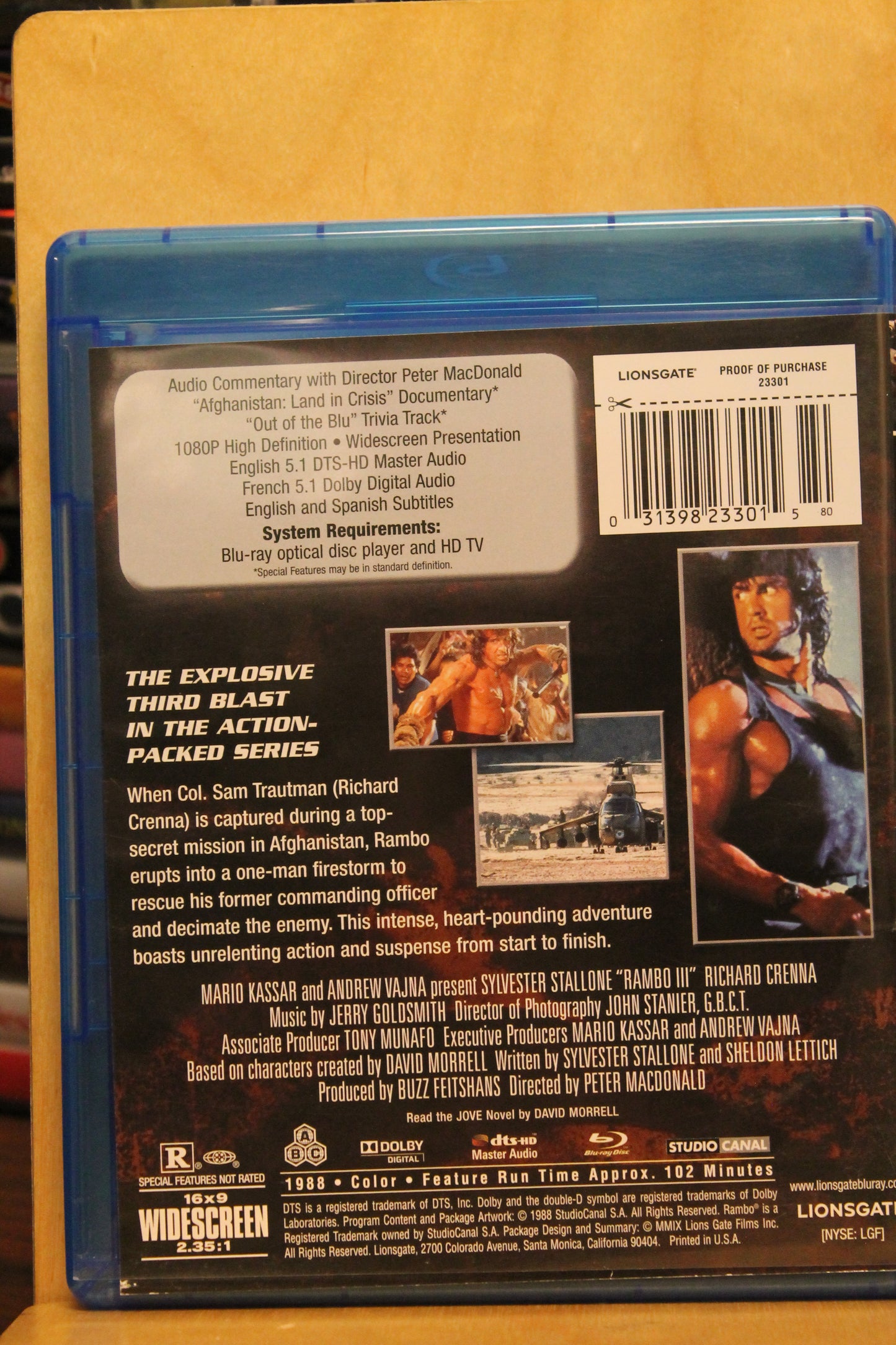 Rambo III Blu-ray