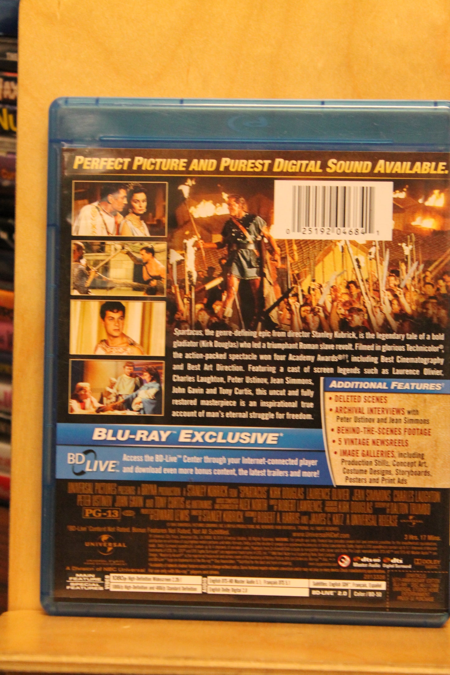 Spartacus Blu-ray