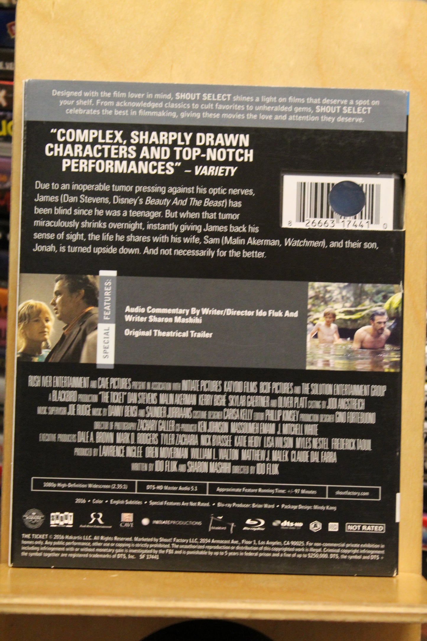 The Ticket Blu-ray