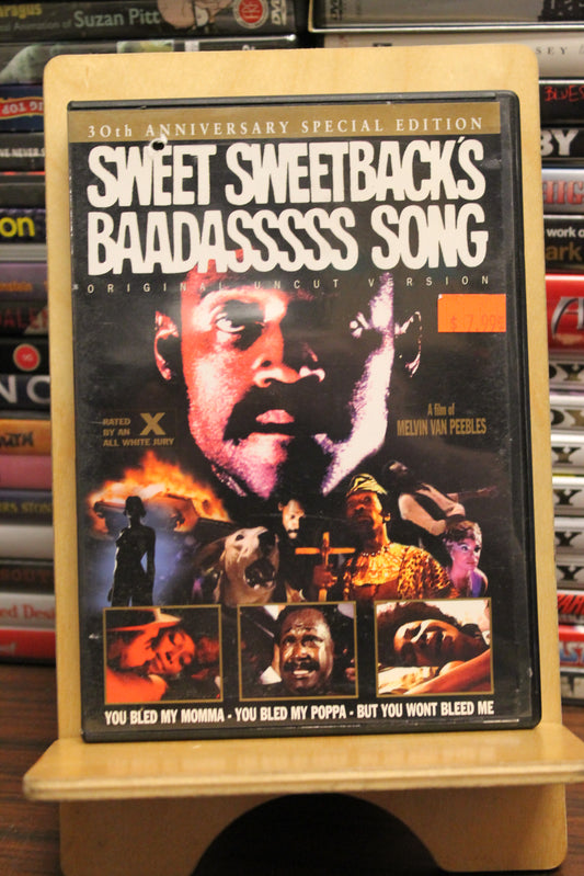 Sweet Sweetback's Baadasssss Song DVD