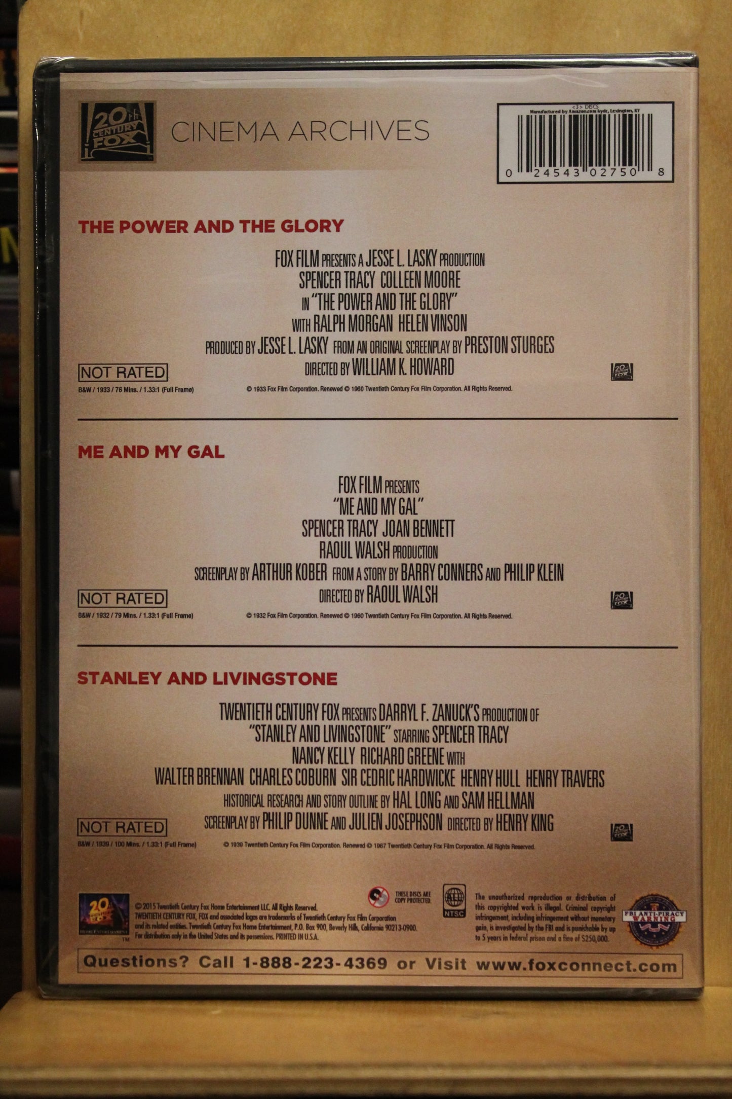 The Power and the Glory DVD