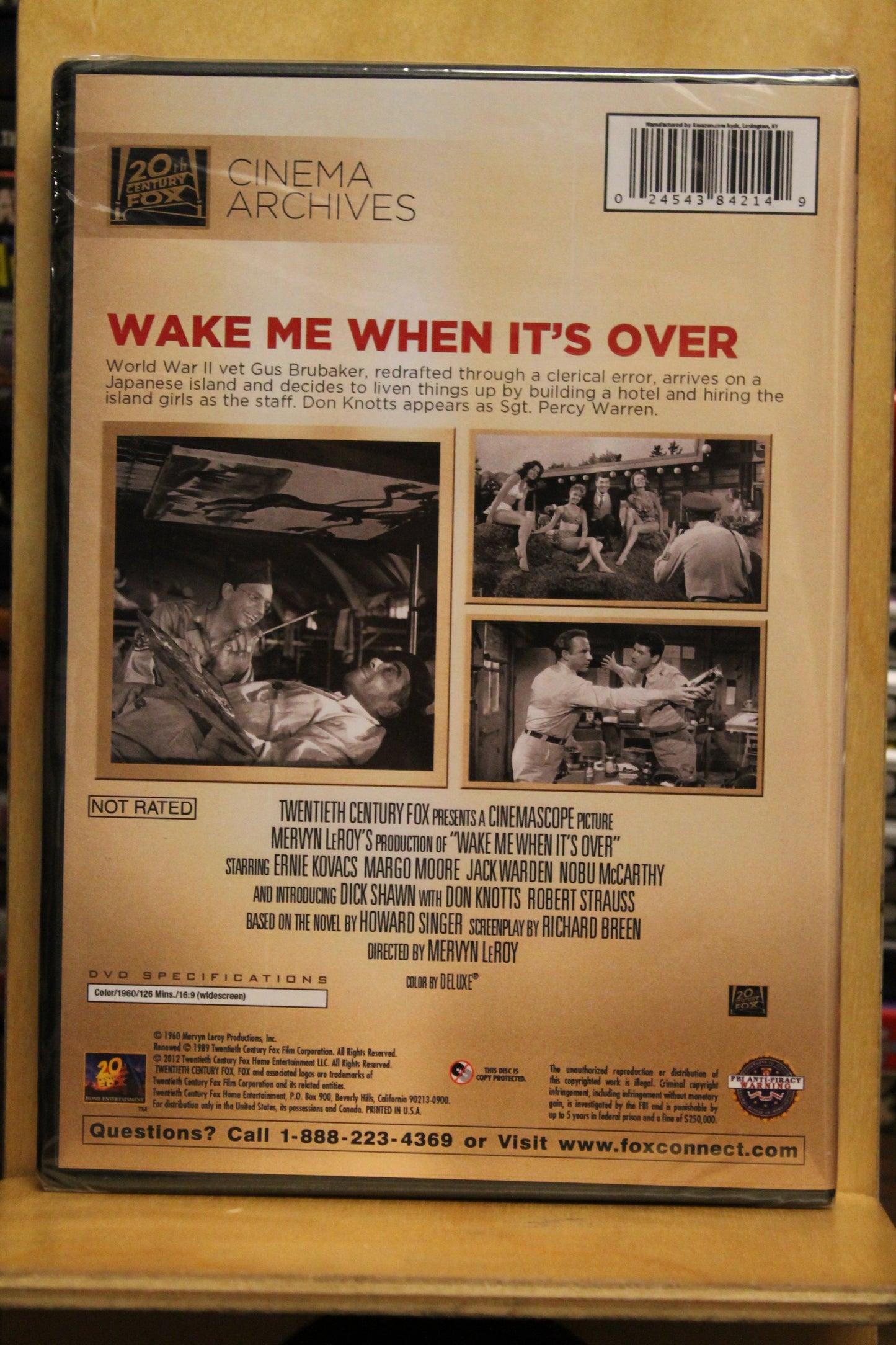 Wake Me When It's Over DVD