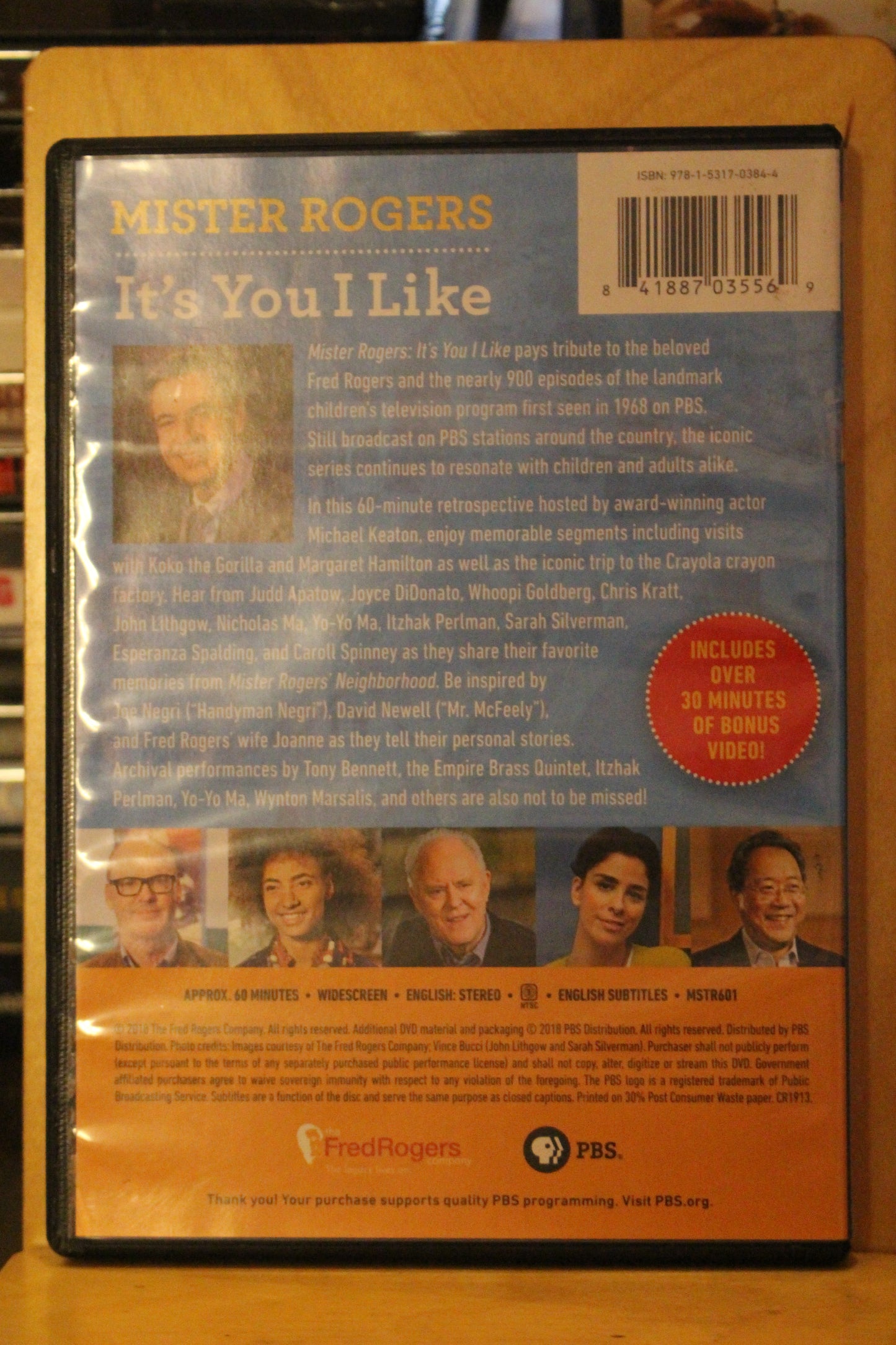 Mister Rogers: It's You I Like DVD