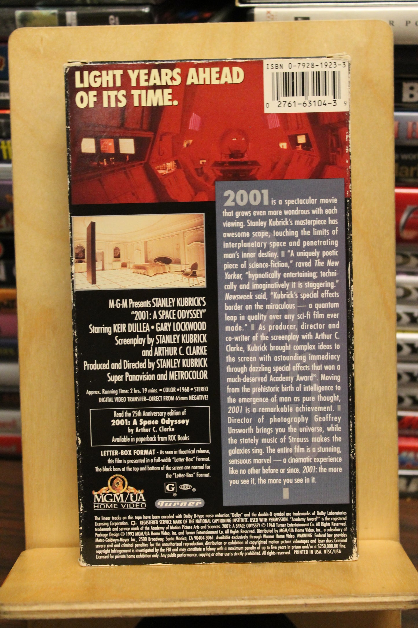 2001: A Space Odyssey VHS