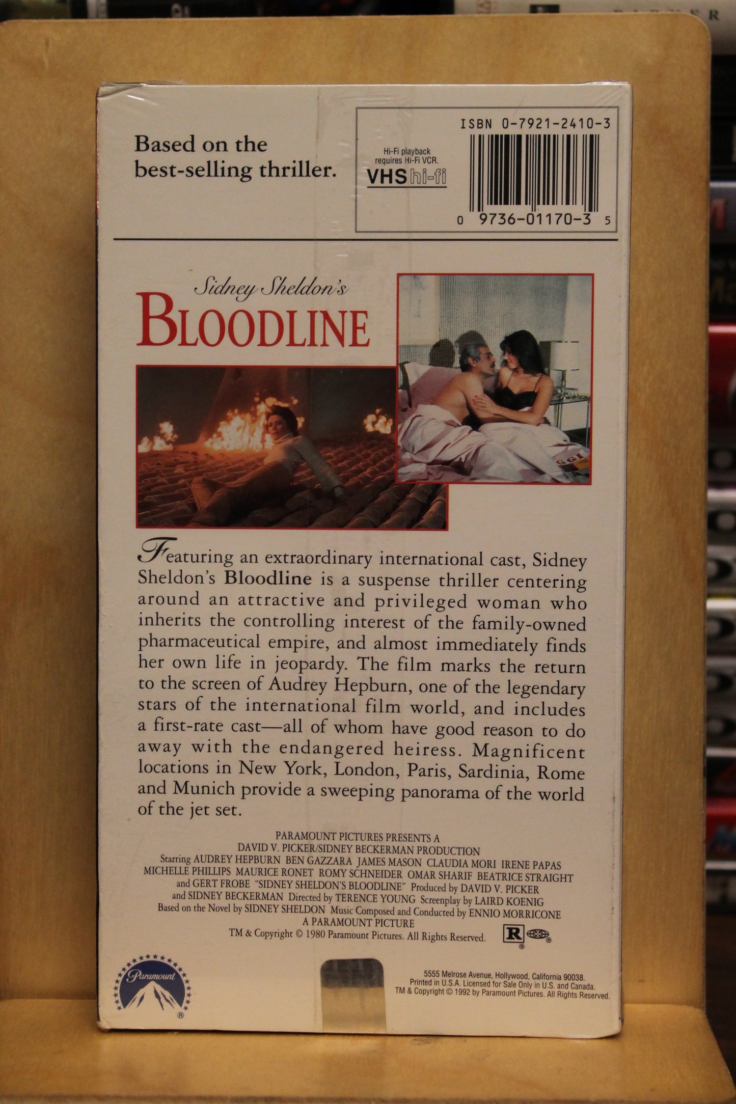 Bloodline VHS