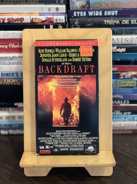 Backdraft VHS