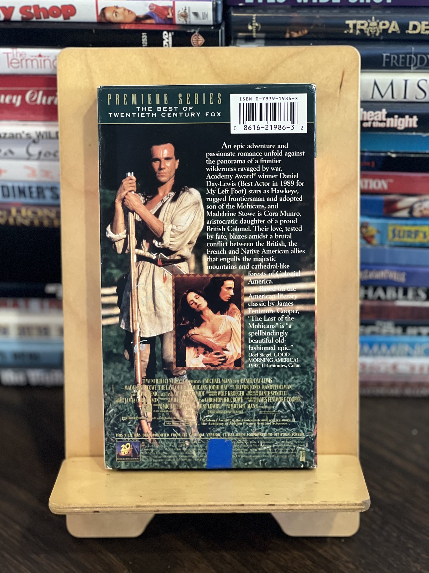 The Last of the Mohicans VHS