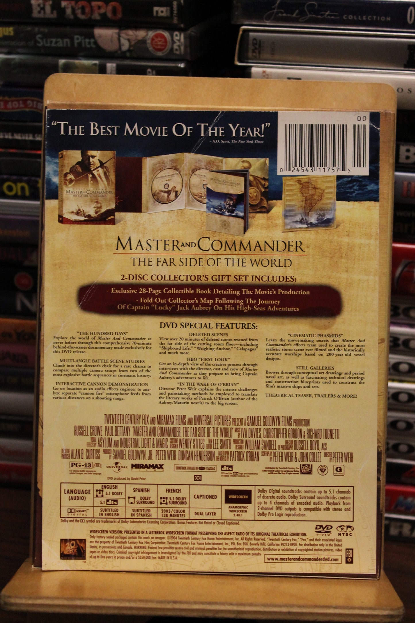 Master and Commander: The Far Side of the World DVD