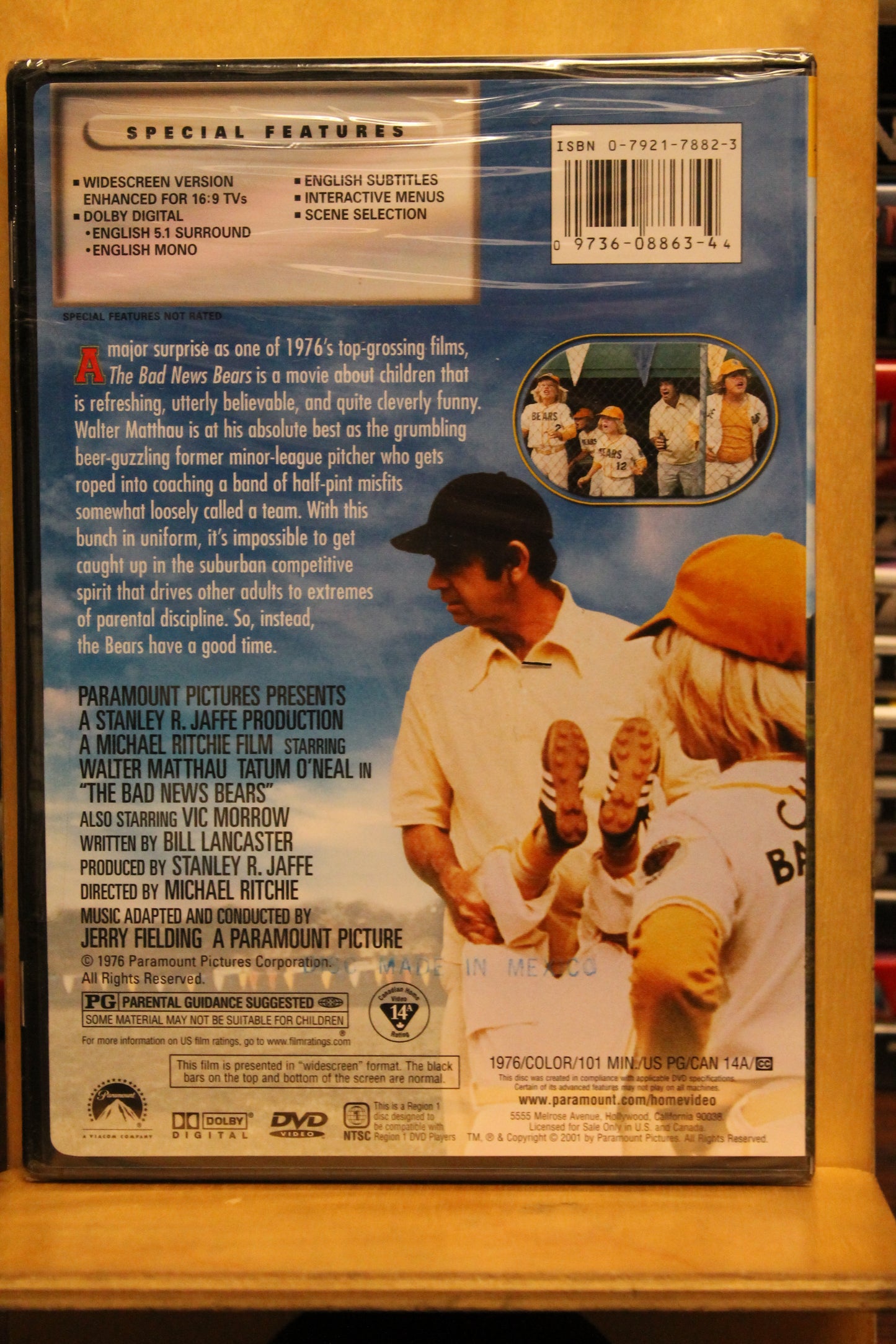 The Bad News Bears DVD
