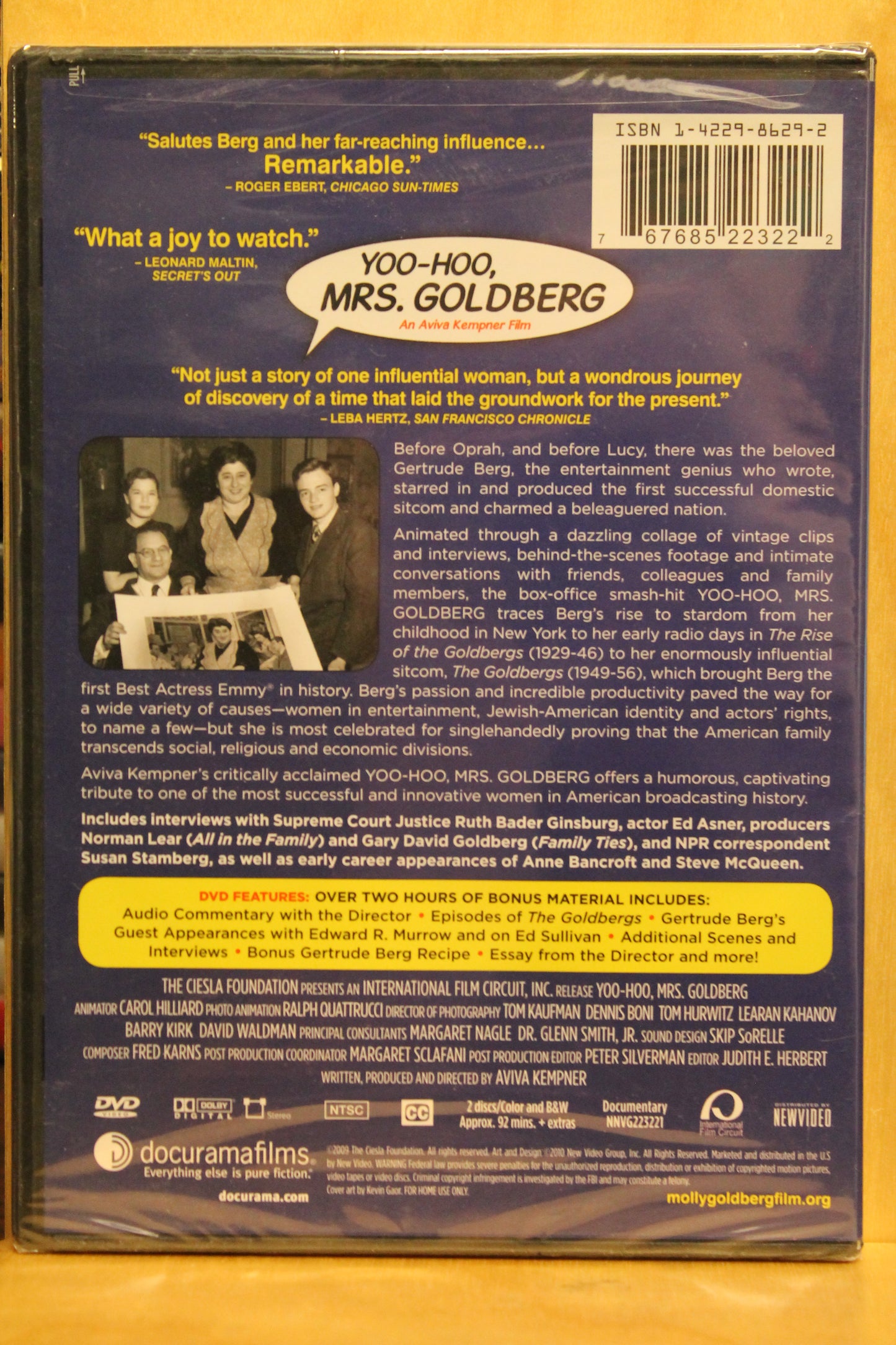 Yoo-Hoo, Mrs. Goldberg DVD