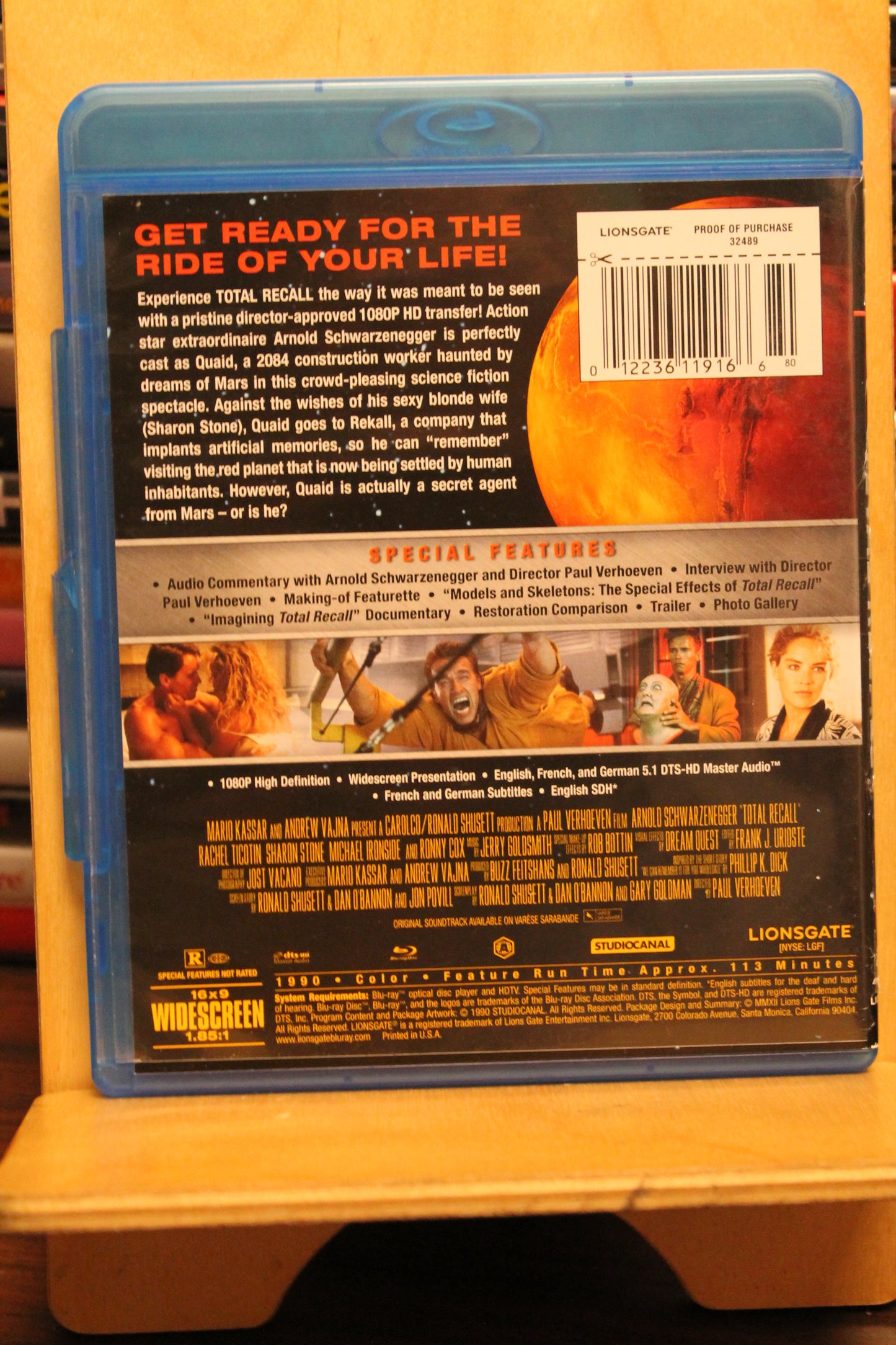 Total Recall Blu-ray