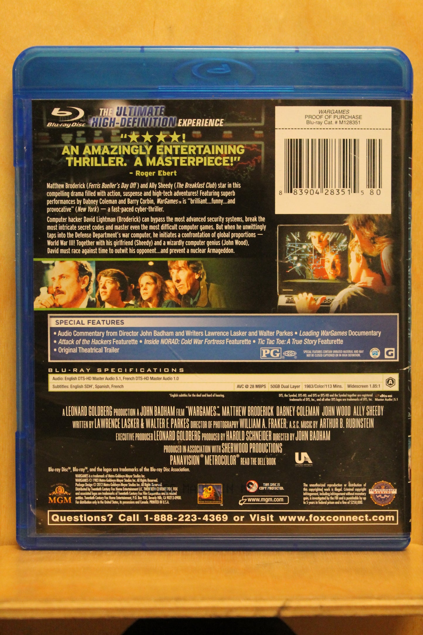 WarGames Blu-ray