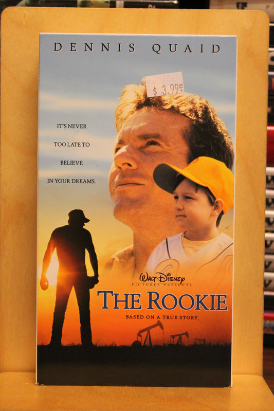 The Rookie VHS