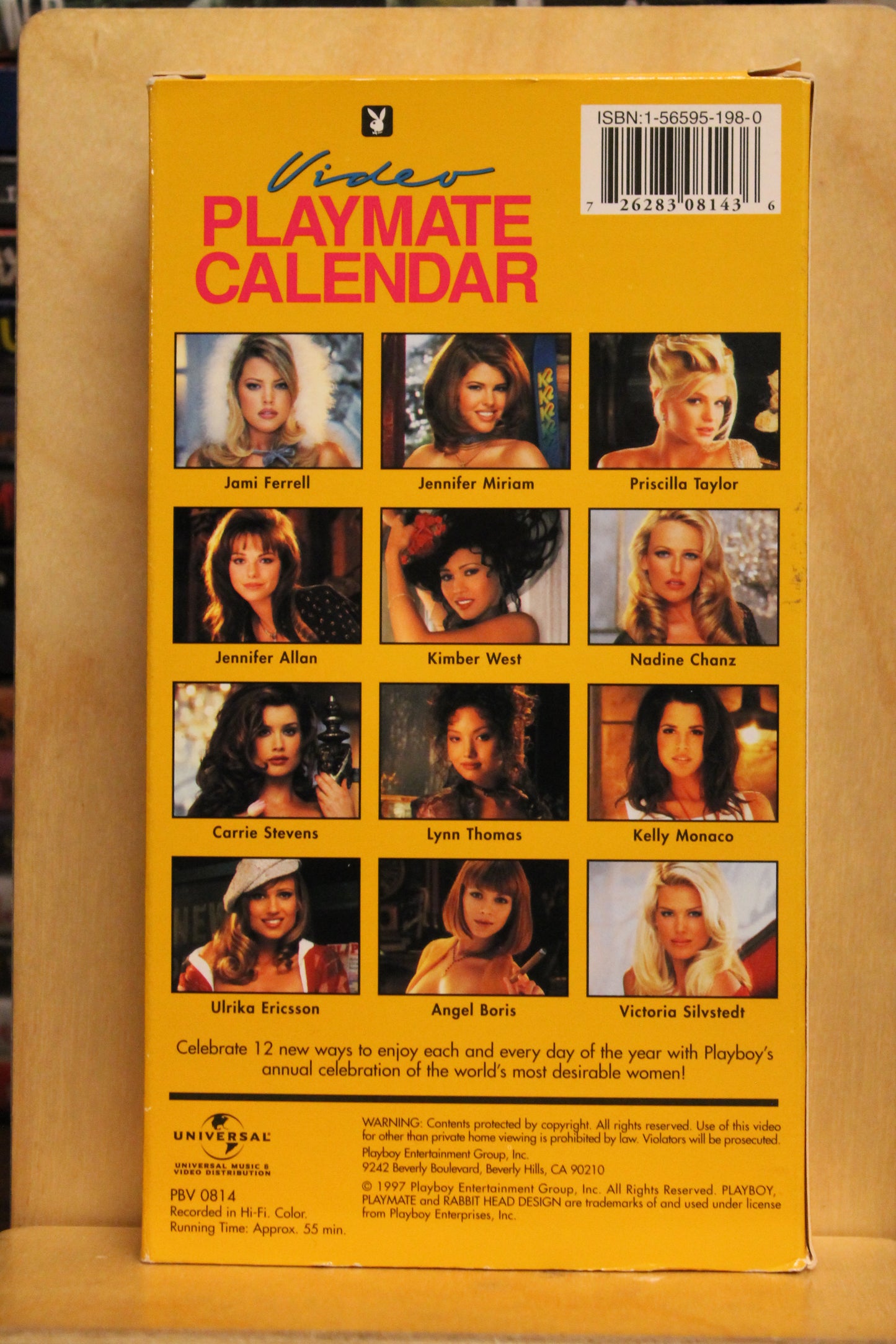 Playboy Video Playmate Calendar 1998 VHS