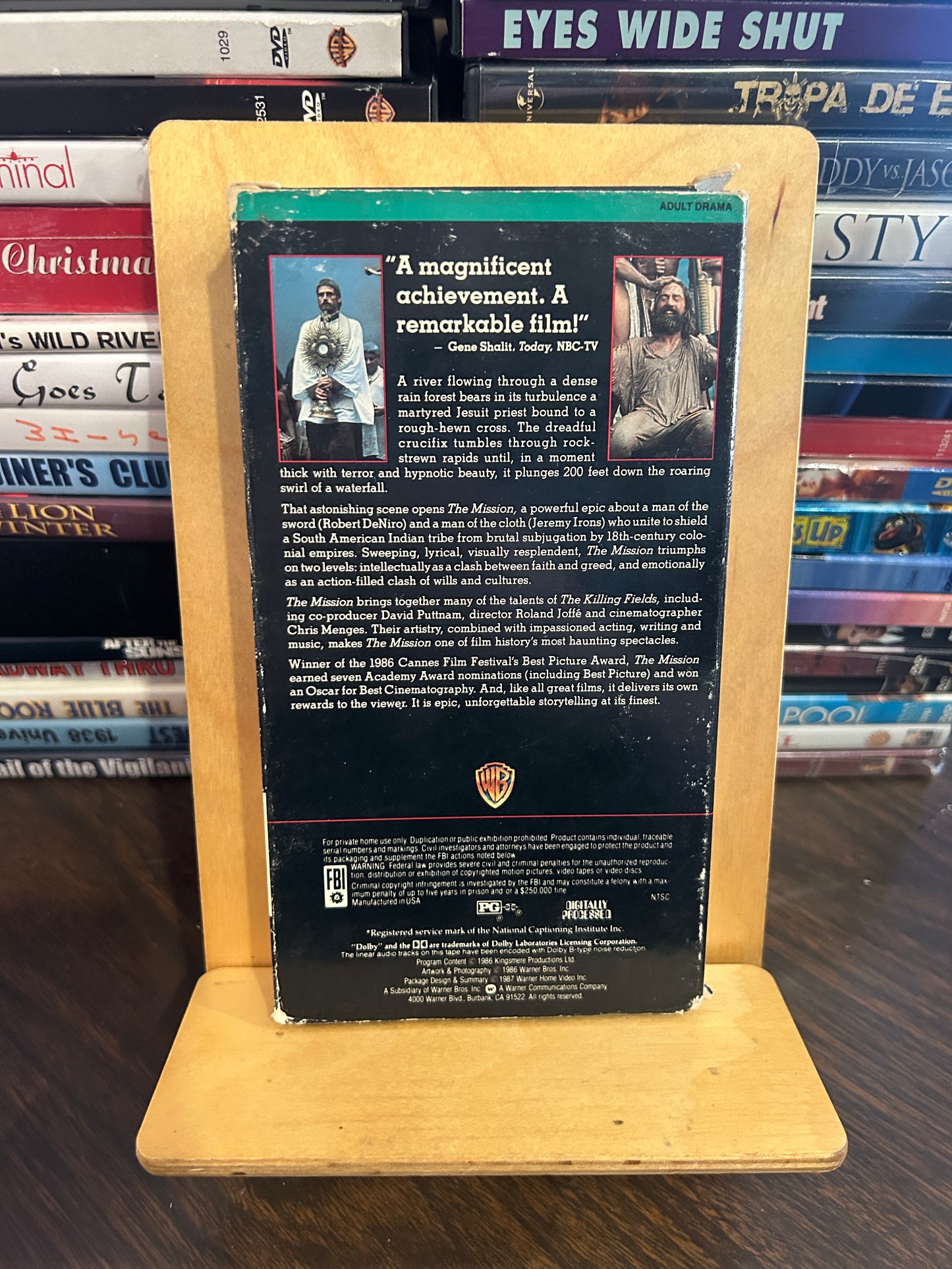 The Mission VHS