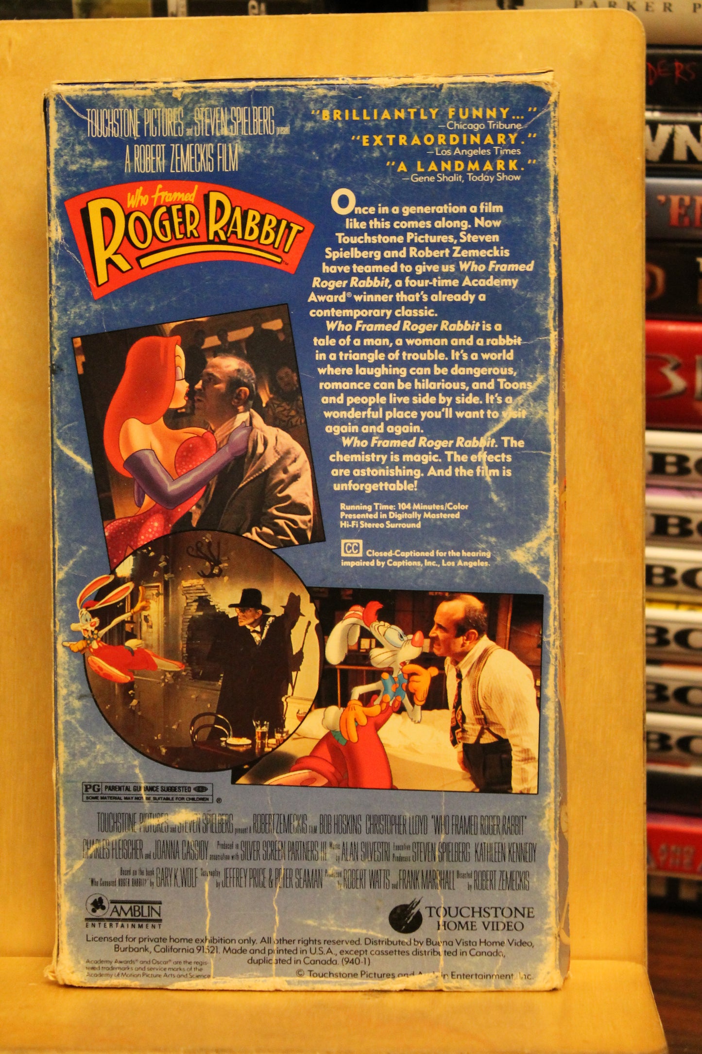 Who Framed Roger Rabbit VHS
