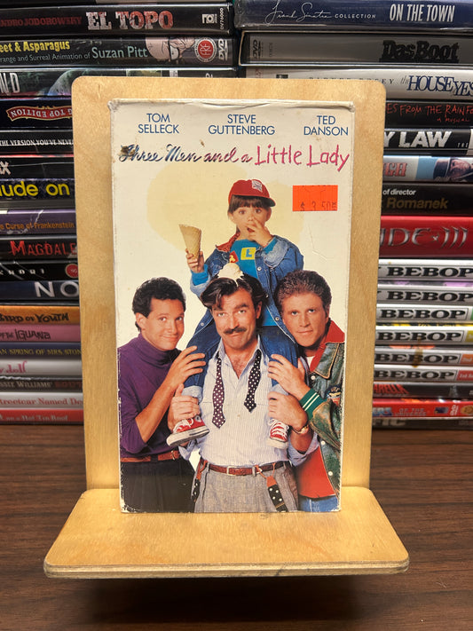 3 Men and a Little Lady VHS