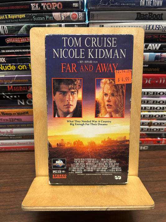 Far and Away VHS