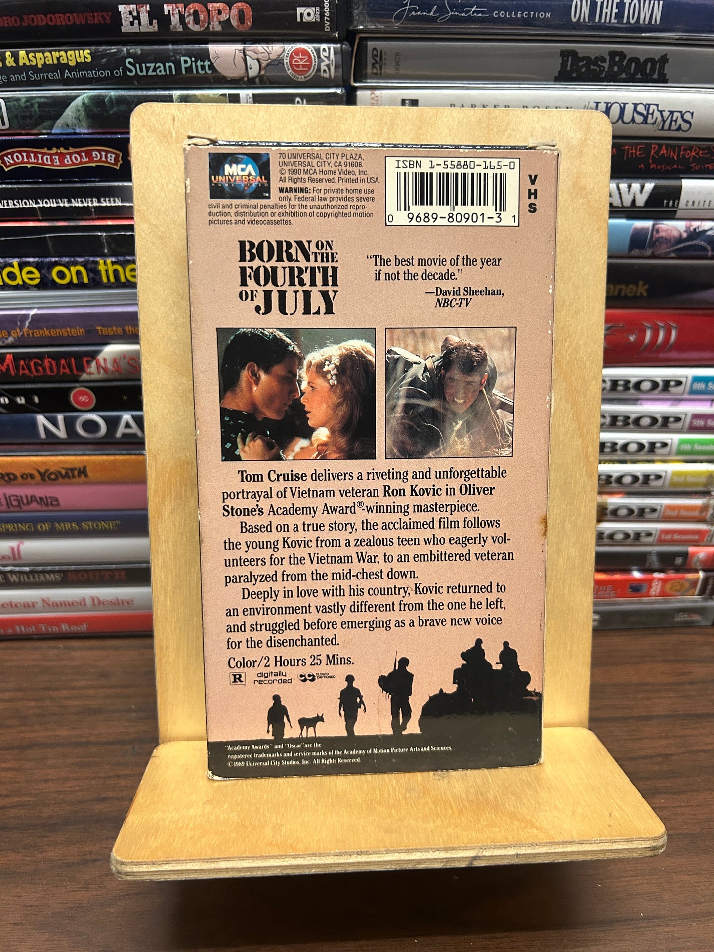 Born on the Fourth of July VHS