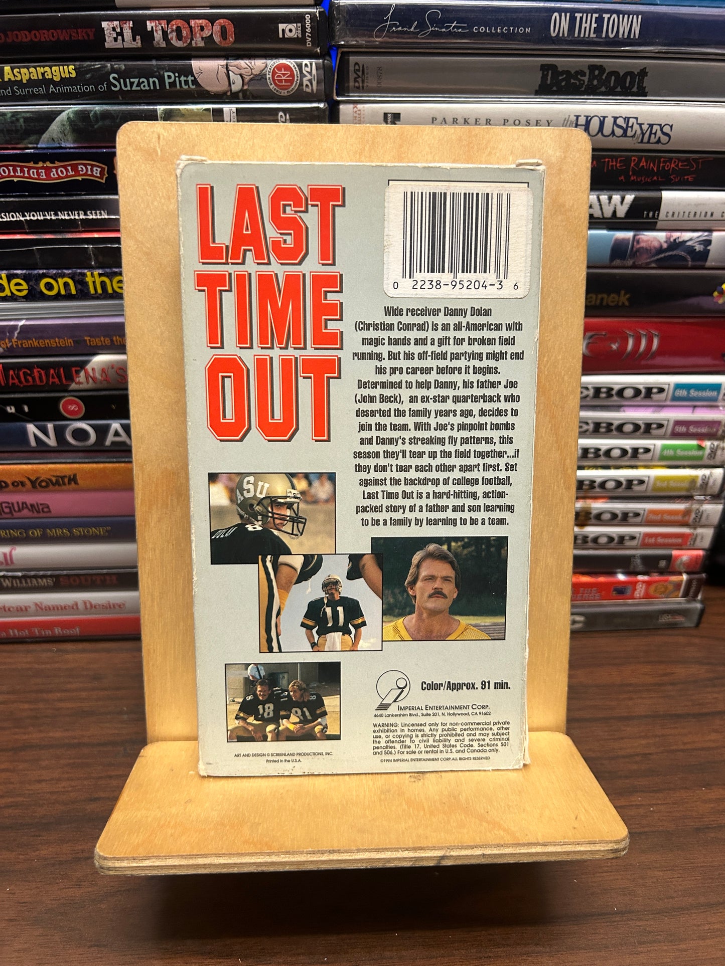 Last Time Out VHS