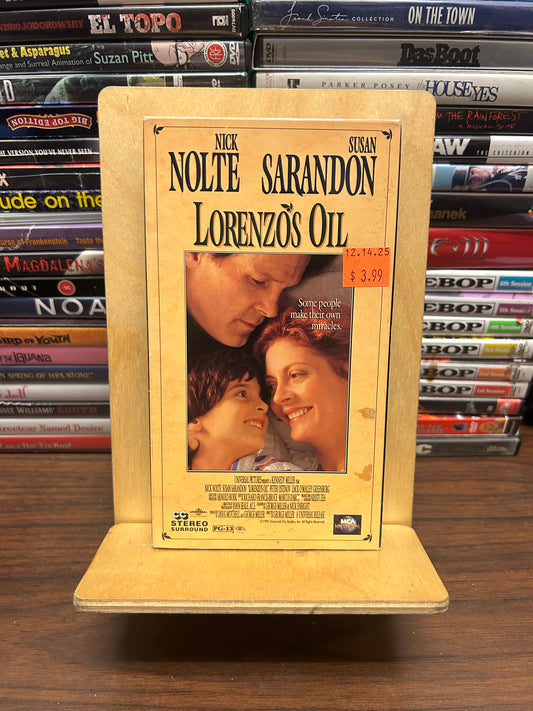 Lorenzo's Oil VHS