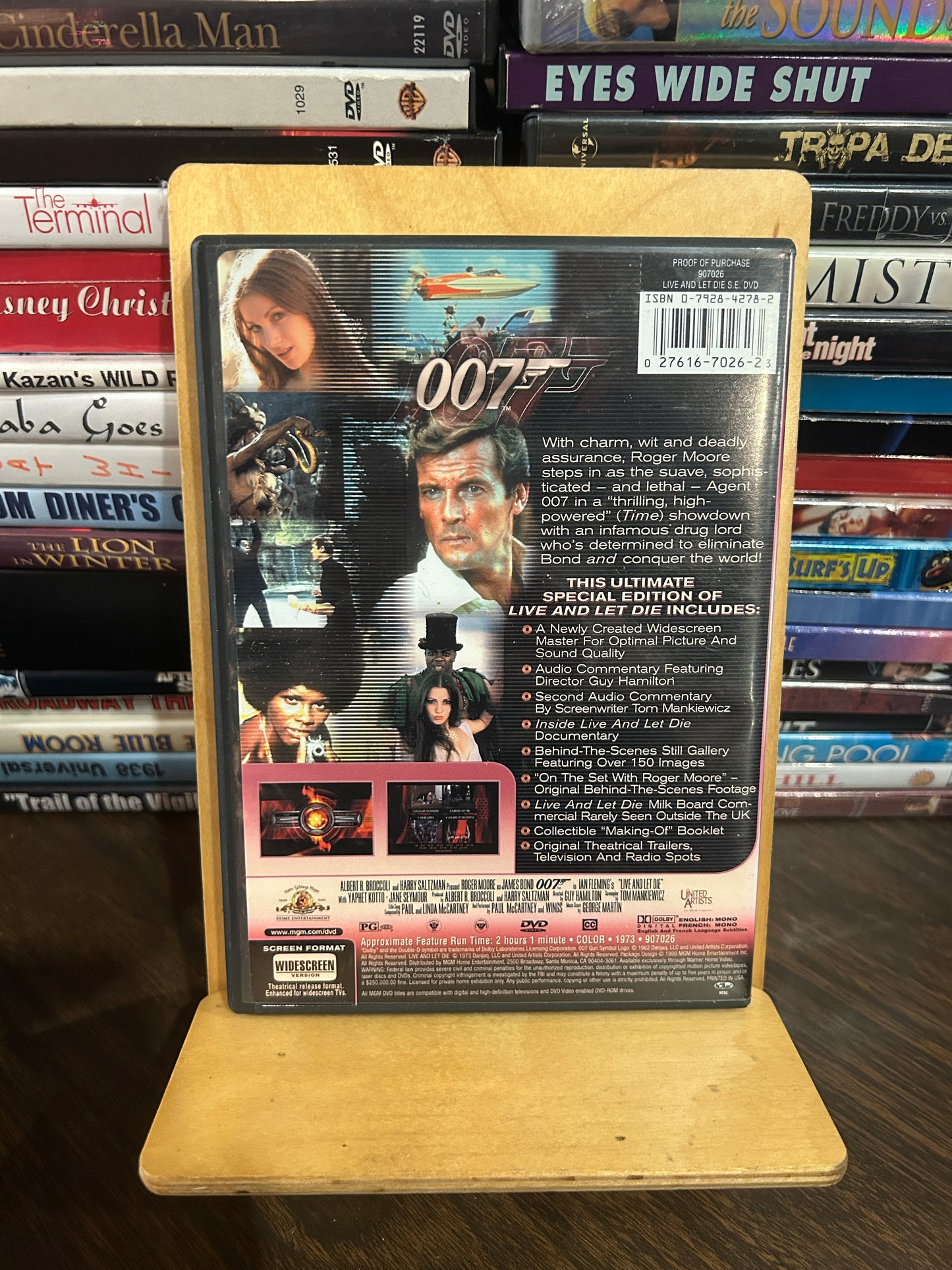 Live and Let Die DVD