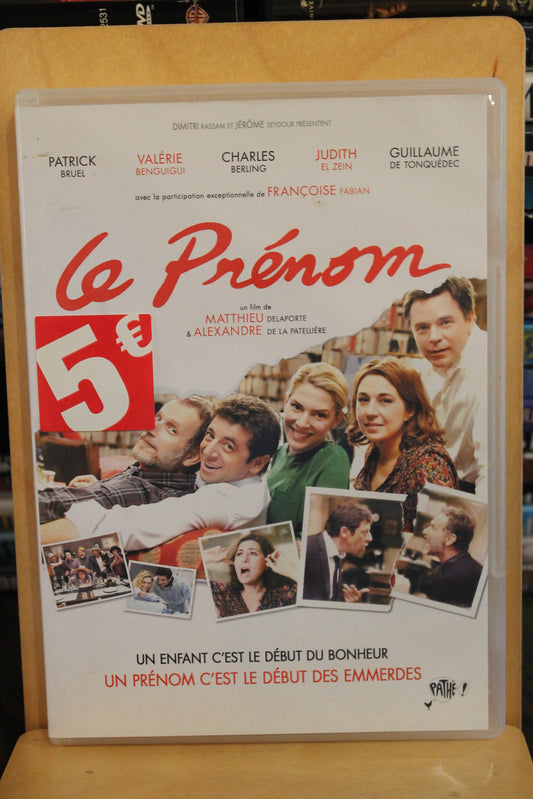 Le Prénom : la pièce de théâtre DVD