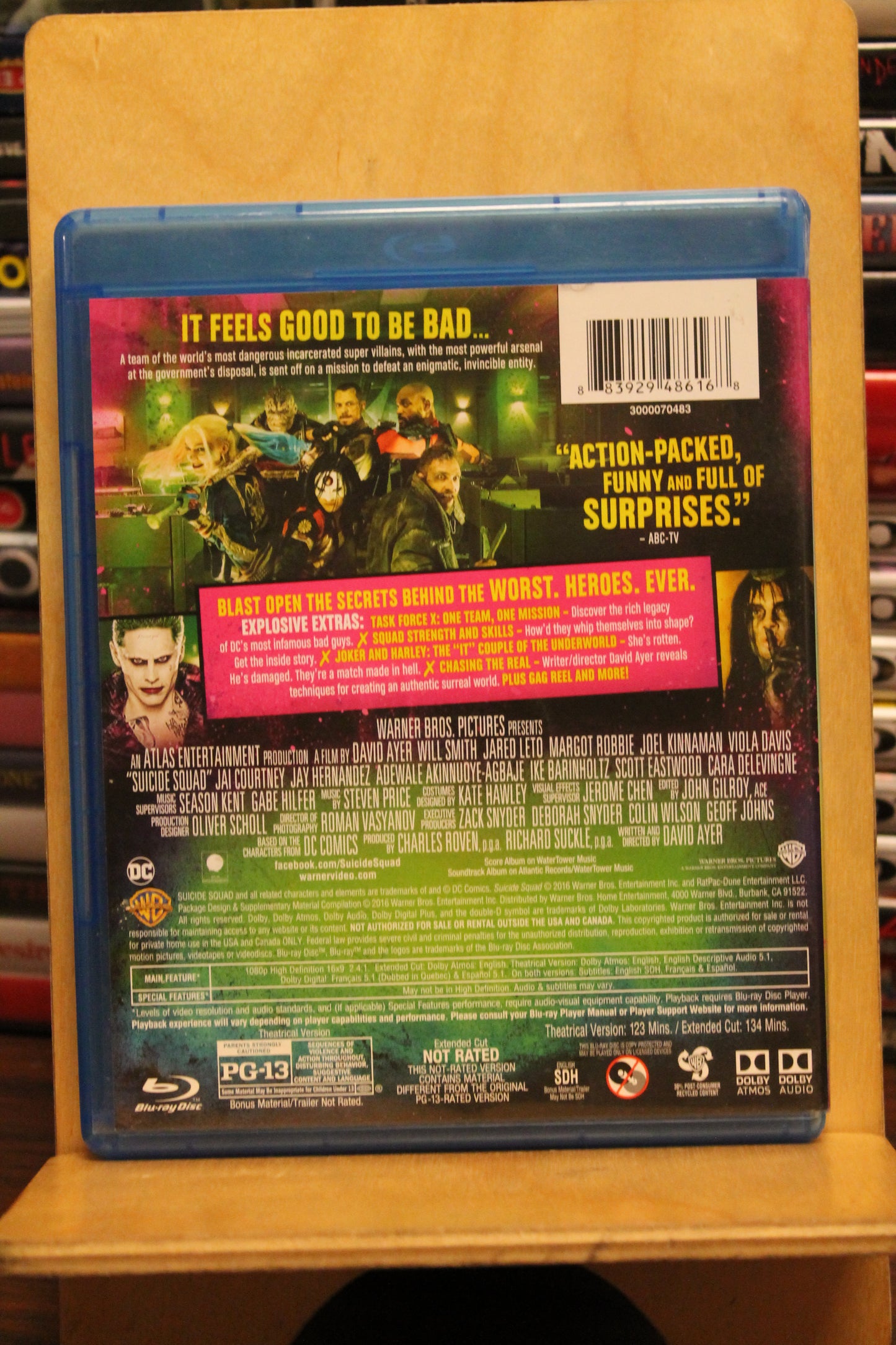Suicide Squad Blu-ray