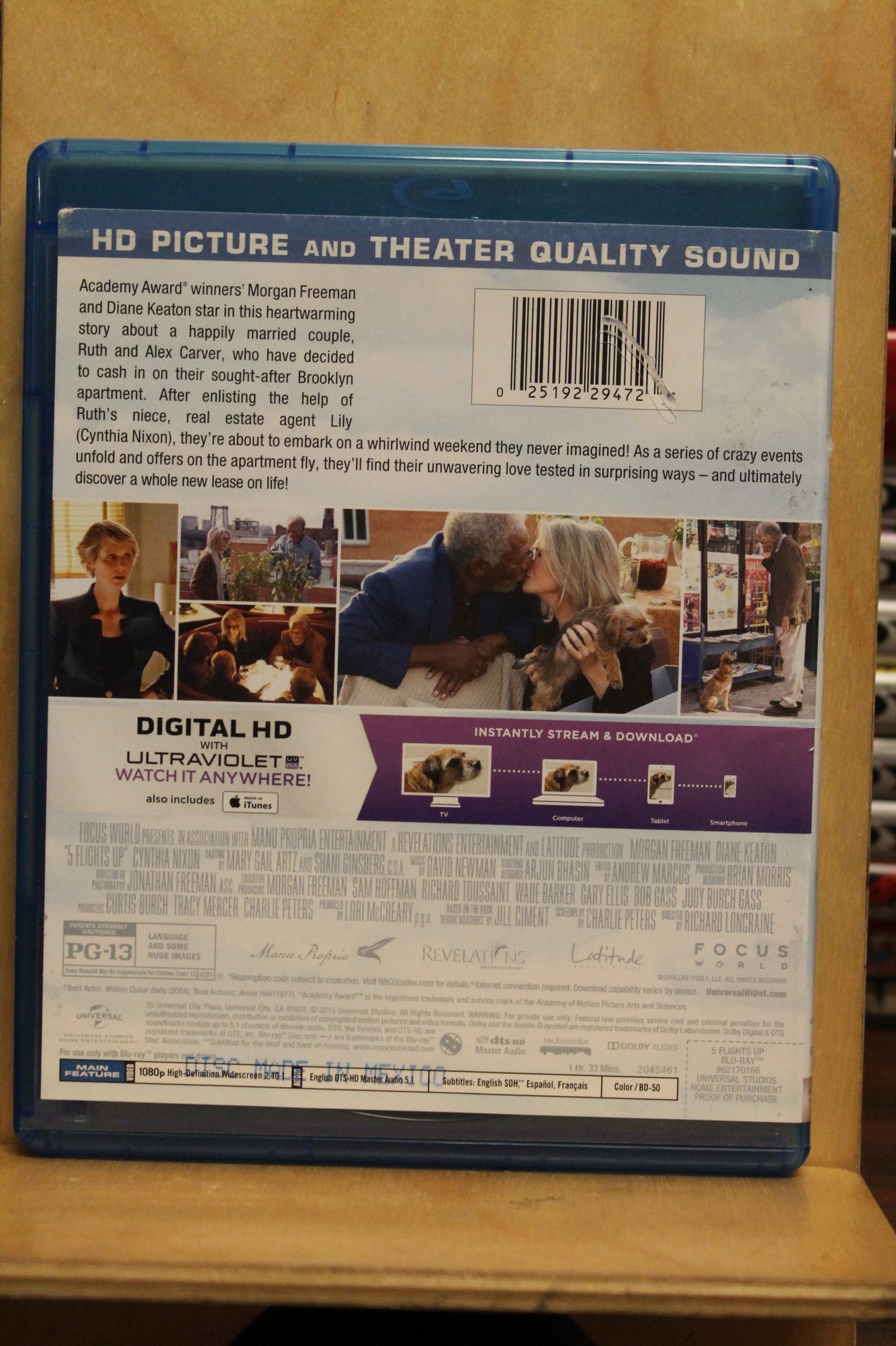 5 Flights Up Blu-ray