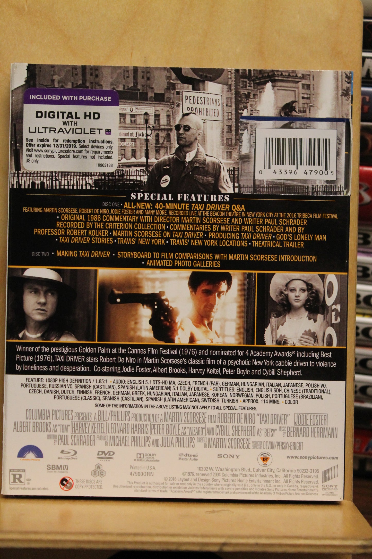 Taxi Driver Blu-ray