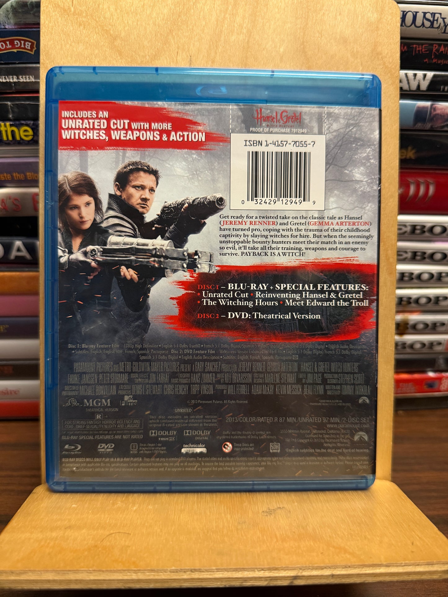 Hansel & Gretel: Witch Hunters Blu-ray