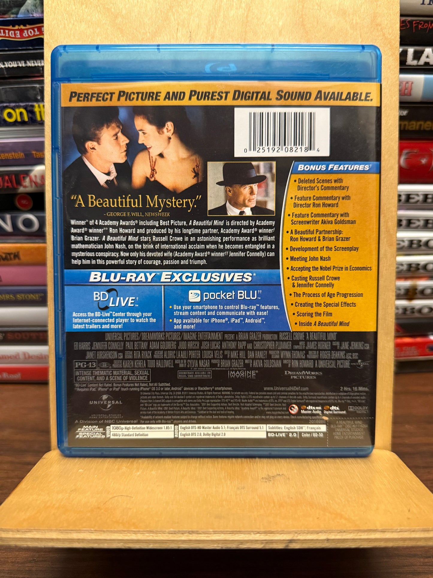 A Beautiful Mind Blu-ray